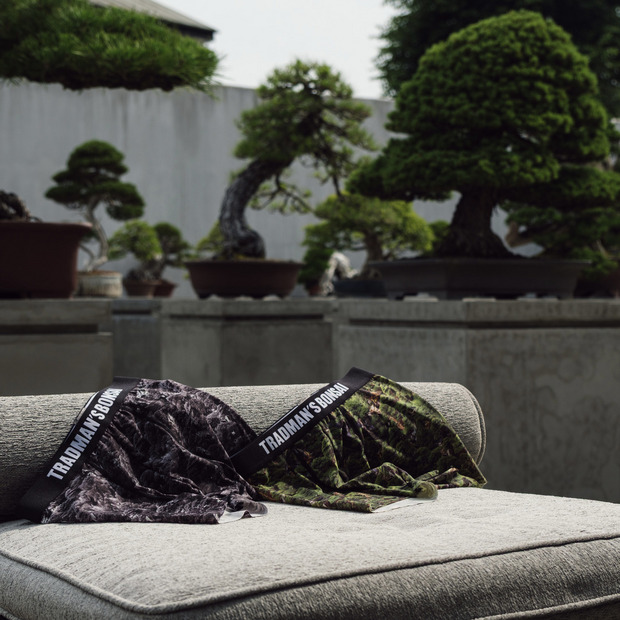 WACOAL MEN × TRADMAN'S BONSAI CAMO PANTS WT3991 詳細画像